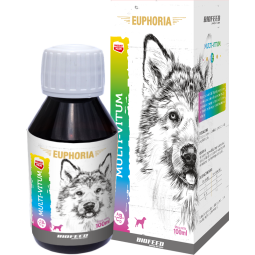 Witaminy dla psa - Euphoria Multiwitamina - Multi-Vitum 100 ml