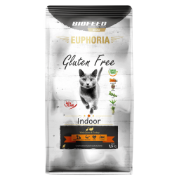 Karma dla kotów EUPHORIA Gluten Free Cat INDOOR Indyk & Gęś