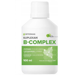 Suplexan B-COMPLEX - zawiera witaminy z grupy B oraz betainę