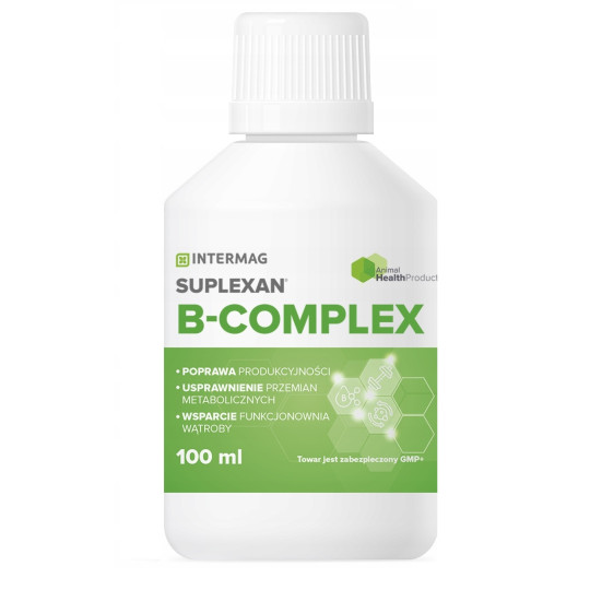 Suplexan B-COMPLEX - zawiera witaminy z grupy B oraz betainę