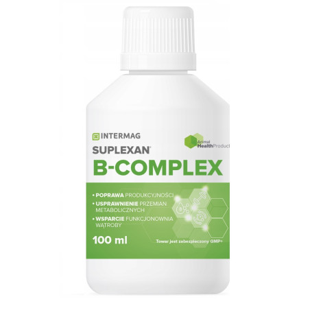 Suplexan B-COMPLEX - zawiera witaminy z grupy B oraz betainę