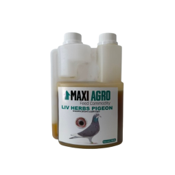 LIV HERBS PIGEON  - wsparcie pracy wątroby i ogólnej kondycji ptaków.