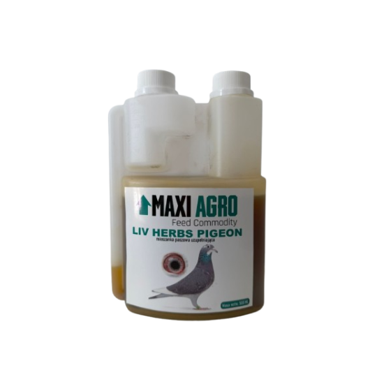 LIV HERBS PIGEON  - wsparcie pracy wątroby i ogólnej kondycji ptaków.