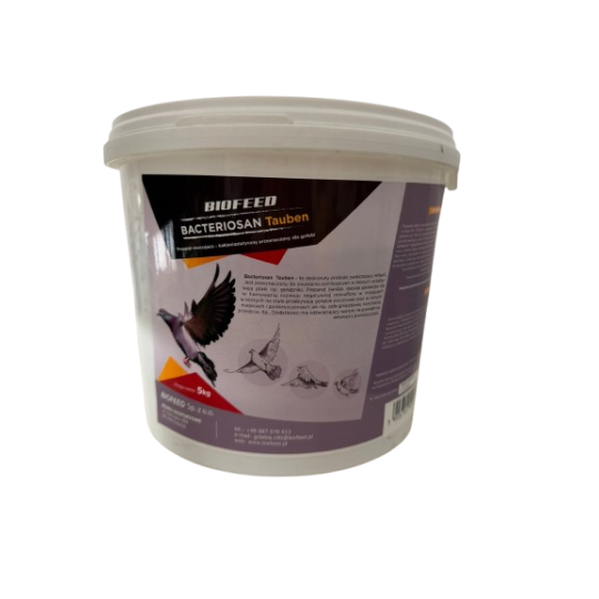 BACTERIOSAN TAUBEN Biofeed - dezynfekcja, osuszanie