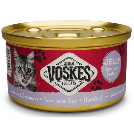 VOSKES Tuńczyk z Okoniem Morskim w galaretce 85 g