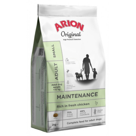 Arion Original Maintenance Adult Small Chicken - Bezglutenowa sucha karma dla dorosłych psów małych ras