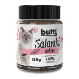 BULTI Salamki przysmak dla kota wołowina 150 g