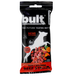 BULT Tasty Strips Superfoods przysmak dla psa paski wołowina 6 szt