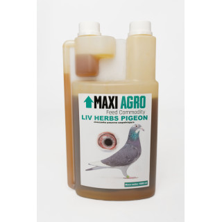 LIV HERBS PIGEON  - wsparcie pracy wątroby i ogólnej kondycji ptaków.