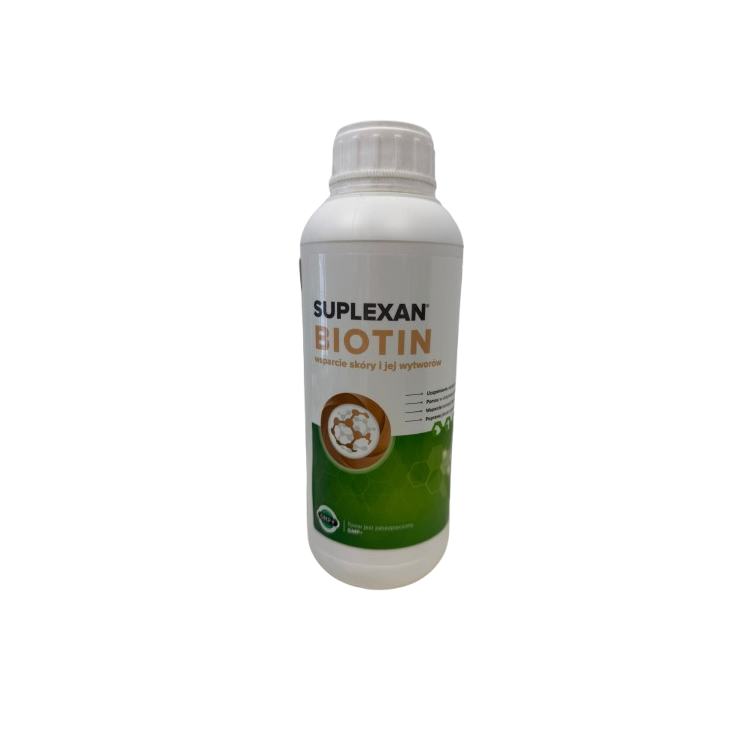 SUPLEXAN BIOTIN - Wsparcie dla skóry oraz jej wytworów