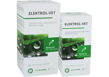 ELEKTROL-VET - ELEKTROLITOWO-AMINOKWASOWE WSPARCIE GOŁĘBI