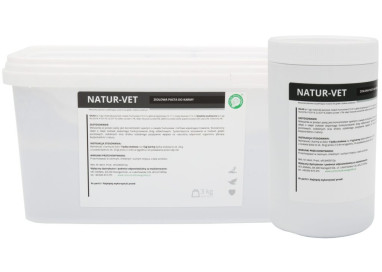 NATUR-VET - ZIOŁOWA PASTA DO KARMY