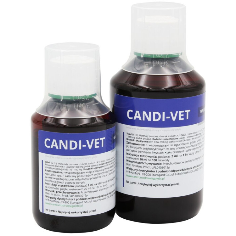 CANDI-VET - WALKA Z GRZYBICĄ