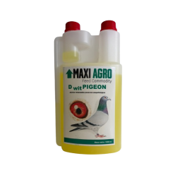 Dwit PIGEON uzupełnia niedobory witaminy D, wpływa na rozwój układu kostnego, wzmacnia skorupę jaj