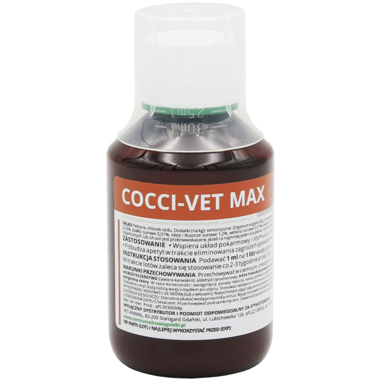 COCCI-VET MAX - ZABEZPIECZENIE UKŁADU POKARMOWEGO