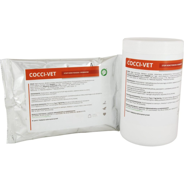 COCCI-VET - ZABEZPIECZENIE UKŁADU POKARMOWEGO