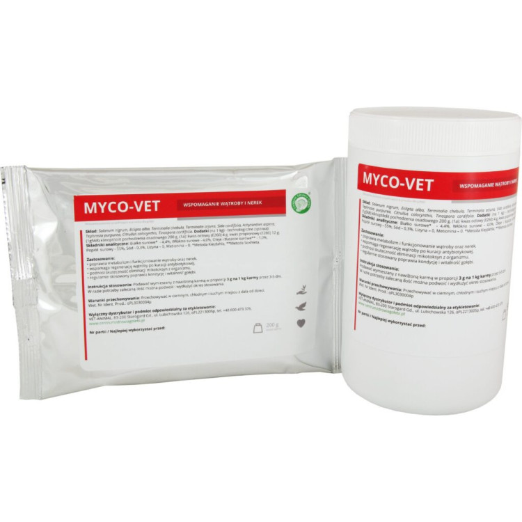 MYCO-VET - WSPOMAGANIE WĄTROBY I NEREK