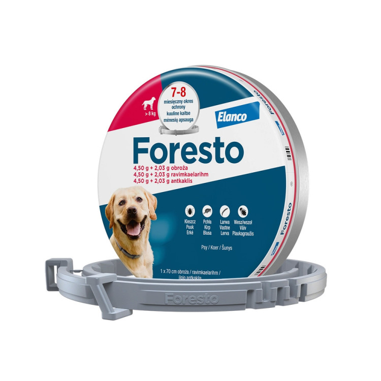 ELANCO Foresto Obroża dla psów powyżej 8kg