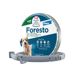 ELANCO Foresto Obroża dla kotów i psów poniżej 8kg
