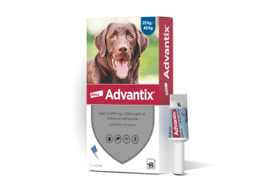 Advantix - dla psów 25-40kg (pipeta 4ml)