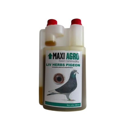 LIV HERBS PIGEON  - wsparcie pracy wątroby i ogólnej kondycji ptaków.