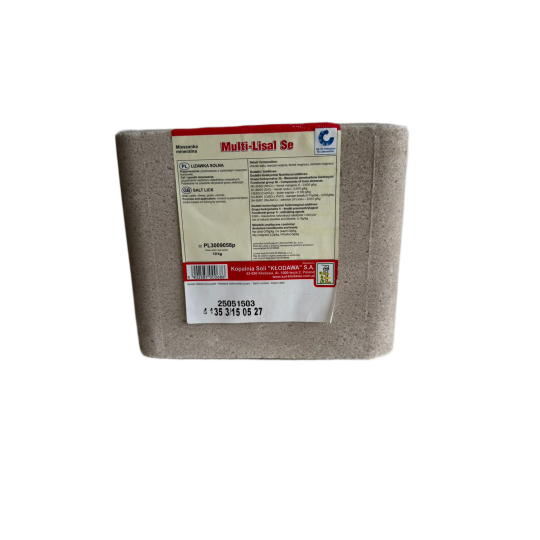 MULTI LISAL SE – lizawka solna z naturalnej soli mineralizowana
