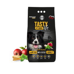 Karma dla psa Tasty Dogs Life z kurczakiem  (średnie i duże rasy)