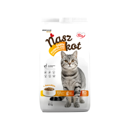 Sucha karma NASZ KOT z kurczakiem 10 kg