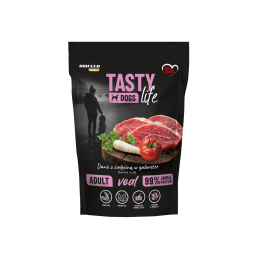Mokra karma dla psów Tasty Dogs Life CIELĘCINA 90% - danie w galaretce (saszetka) 500 g