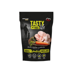 Mokra karma dla psów Tasty Dogs Life DRÓB 90% - danie w galaretce (saszetka) 500 g