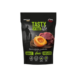 Mokra karma dla psów Tasty Dogs Life JELEŃ 90% - danie w galaretce (saszetka) 500 g