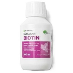 Suplexan BIOTIN  - wspiera kondycję skóry oraz jej wytwory, poprawia stan upierzenia