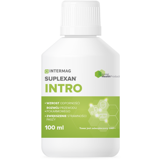 Suplexan INTRO - na rozwój układu pokarmowego, trawienie