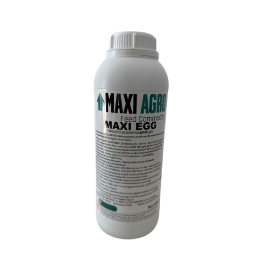 MAXI EGG - wzmacnia skorupę jaj, poprawia jej twardość, wspiera prawidłowe funkcjonowanie układu kostnego