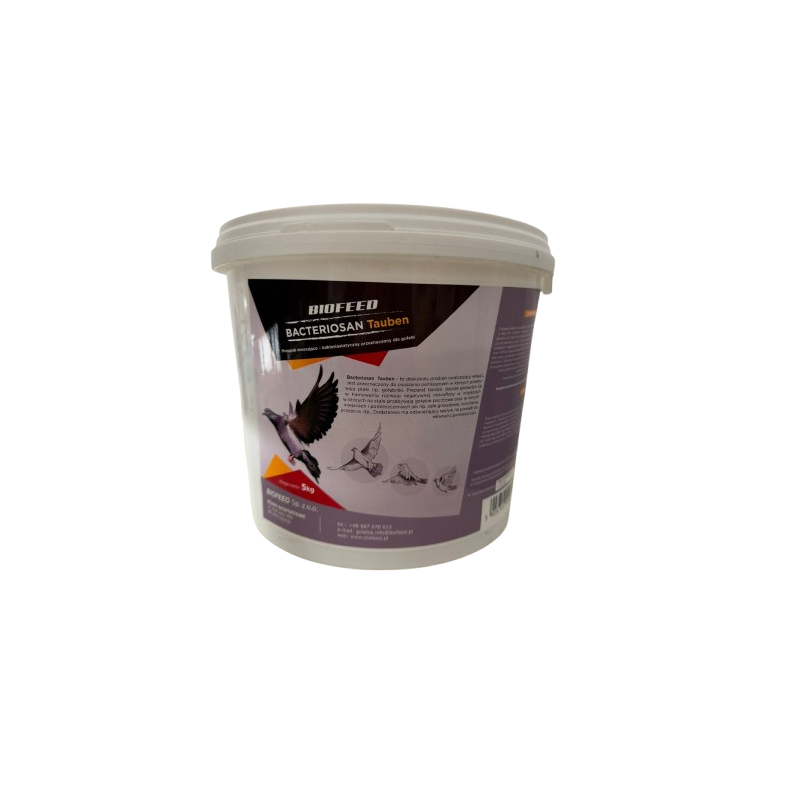 BACTERIOSAN TAUBEN Biofeed - dezynfekcja, osuszanie