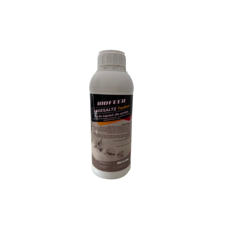 BIOFEED TAUBEN BADESALTZ (SÓL DO KĄPIELI ) - kompozycja soli jodowo-bromowej z olejkiem eukaliptusowym