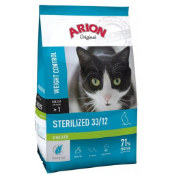 ARION Original Cat Sterilized Chicken – Karma dla kotów sterylizowanych z kurczakiem