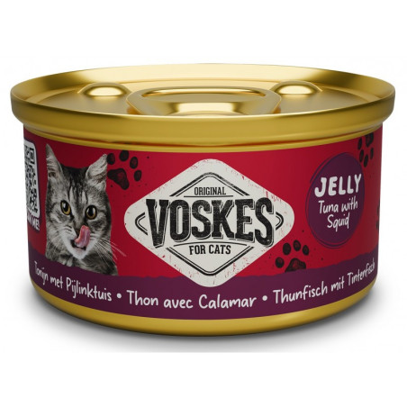 VOSKES Tuńczyk z Kalmarem w galaretce 85 g
