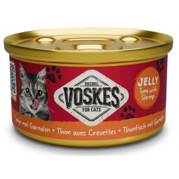 VOSKES Tuńczyk z Krewetką w galaretce 85 g