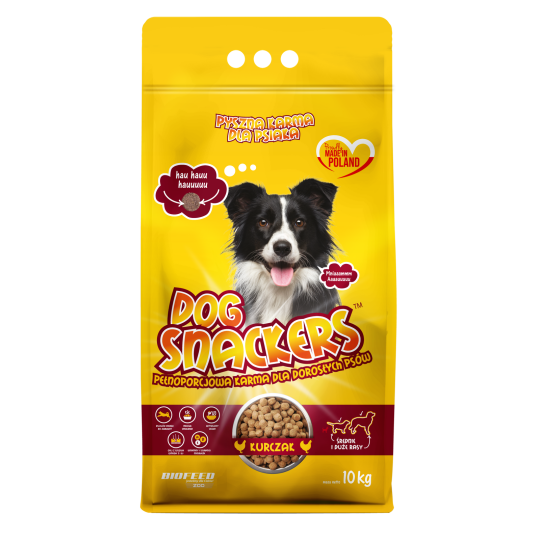 Karma dla psa Dog Snackers z kurczakiem (średnie i duże rasy)